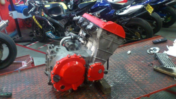ZXR400 engine finished 